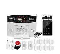 Tuya wifi GSM Hôte du système d'alarme LED Afficher le contrôle des applications d'alarme de sécurité de cambrioleur intelligent sans fil(J)