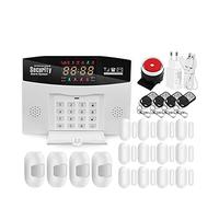 Tuya wifi GSM Hôte du système d'alarme LED Afficher le contrôle des applications d'alarme de sécurité de cambrioleur intelligent sans fil(K)