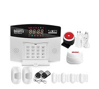 Tuya wifi GSM Hôte du système d'alarme LED Afficher le contrôle des applications d'alarme de sécurité de cambrioleur intelligent sans fil(F)