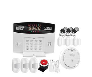Tuya WiFi GSM Hôte du système d'alarme LED Afficher Le contrôle des Applications d'alarme de sécurité de cambrioleur Intelligent sans Fil(D)