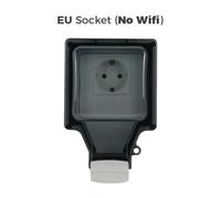 Tuya Wifi Prise Intelligente Ip66 Étanche Prise Extérieure Prise Murale Prise De Courant Pour Jardin Garage Sous-Sol Cuisine Maison Intelligente Alexa.Eu Single No Wifi.