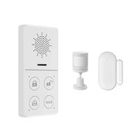 Tuya Wifi Smart Alarm System 433M Burglar Security Alarm Host Smart Life App Control Wireless Home Alarm Kits