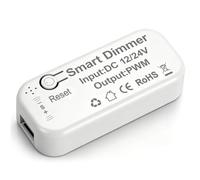 Tuya WiFi smart dimmer led 24v for the Cabinet light driver, variateur 12v dimmer mit Smart Life/alexa, pour Transformateur 12V alimentation 24v, Input: DC12/24V, variateur de lumiere led pwm