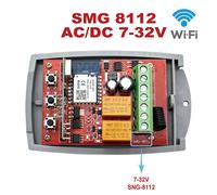 Tuya WIFI télécommande ouvre-porte de Garage récepteur de porte avec télécommande pour MITTO 2/4 433.92MHz émetteur de Code roulant - Type AC DC 7-32V WIFIX1
