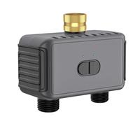 Tuya WiFi Water Timer Smart 2 Outlets Sprinkler Timer Garden Watering System Drip Irrigation Controller Rain Delay