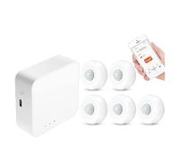 TUYA WiFi ZigBee Bluetooth Smart Accueil Système d'alarme Système d'alarme Ouverte Hub Smart Life Smart Life App Travail à Distance(G)