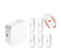 TUYA WiFi ZigBee Bluetooth Smart Accueil Système d'alarme Système d'alarme Ouverte Hub Smart Life Smart Life App Travail à Distance(H)
