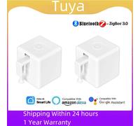 Tuya Zigbee 3.0 Bluetooth commutateur de doigt intelligent télécommande bouton de rideau de Garage Robot poussoir pour Alexa Google Home Assitant vocal Plus Zigbee USB-W