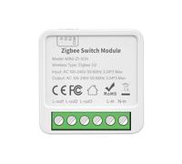 Tuya Zigbee 3 CH DIY pour 3-Way Control Relais D'Éclairage Life Télécommande Sans Fil Module de Commutation Zigbee