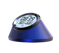 Tuya Zigbee Capteur de Température et D'Humidité Intelligent Horloge Thermomètre Intérieur Thermomètre Smart Life avec Écran LCD pour Home Smart Life A