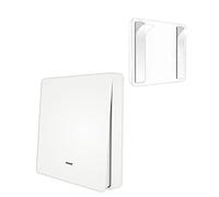 Tuya ZigBee Commutateur de scène sans fil, alimenté par 3 piles bouton mécaniques, réalise une scène domotique intelligente [Tuya Zigbee Hub requis] (1 Gang)