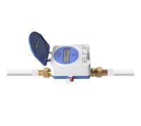 Tuya Zigbee Compteur d'eau froide à ultrasons intelligent IP68 LCD Affichage numérique Mesure de la quantité d'eau de la consommation d'eau pour système d'irrigation domestique et jardin DN15 (15 mm