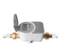 Tuya Zigbee Compteur Intelligent à Ultrasons, Affichage LCD pour Date/Alarmes de Seuil, Mesure d'Eau, Consommation de Débit IP68, Tuya Zigbee Hub Need (DN20)
