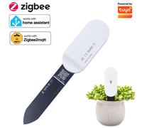 Tuya Zigbee - détecteur de température et d'humidité, testeur intelligent de sol, capteur d'humidité, application téléphonique, moniteur en temps réel pour maison et jardin Tuya Zigbee