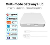 Tuya ZigBee Hub passerelle multimode maison intelligente pont WiFi Bluetooth maille vie intelligente télécommande avec Alexa Google Home Alice Multi Mode Gateway