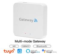 Tuya ZigBee - Hub passerelle multimode pour maison intelligente, pont WiFi, maille Bluetooth, télécommande Smart Life, fonctionne avec Alexa Google Alice ZigBee Gateway
