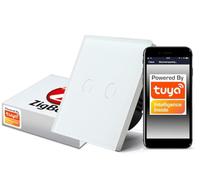 TUYA ZigBee Interrupteur tactile 2bw blanc # L+N