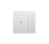 Tuya Zigbee Smart Curtain Switch Anti-Glare Touch Panel Flowing Backlight Touch Curtain Panel EU A