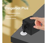 Tuya Zigbee Smart Fingerbot Switch Bot Remoter, bouton de rideau de garage, robot poussoir BLE, compatible avec Alexa Google Home Assistant White-Bluetooth