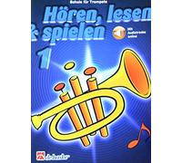 Tuyama École de trompette "écouter, lire et jouer" avec un volume de CD audio 1