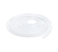 Tuyan en silicone transparent, LAVMHAB tuyau de qualité alimentaire, taille 15,0 mm x 19,0 mm, longueur 7,0 m (23 pi), épaisseur 2,0 mm, tuyau flexible en silicone caoutchouté pour tuyaux d'air/eau