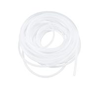 Tuyan en silicone transparent, LAVMHAB tuyau de qualité alimentaire, taille 3,0 mm x 5,0 mm, longueur 7,0 m (23 pi), épaisseur 1,0 mm, tuyau flexible en silicone caoutchouté pour tuyaux d'air/eau