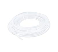 Tuyan en silicone transparent, LAVMHAB tuyau de qualité alimentaire, taille 8,0 mm x 12,0 mm, longueur 7,0 m (23 pi), épaisseur 2,0 mm, tuyau flexible en silicone caoutchouté pour tuyaux d'air/eau