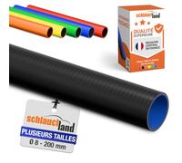 TUYAU 100cm SILICONE Ø 54mm droit NOIR 200°C Raccord Manchon flexible | CHOIX TAILLES ET COULEURS | DURITE Air Suralimentation Liquide Eau Refroidissement Radiateur flexible D'Admission Voiture