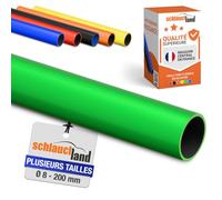 TUYAU 100cm SILICONE Ø 80mm droit VERT 200°C Raccord Manchon flexible