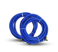 Tuyau à air Compresseur K2 10 mm compatible avec les machines PFT G4 Pièces de rechange avec raccord rapide GEKA 1/2 et collier de serrage Puissance max. 20 bar (5 mètres)