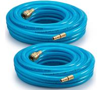 Tuyau à air comprimé 10, 15, 30m résistant max 15 bar raccord rapide 1/4"