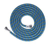 Tuyau à air haute durabilité - Tuyau aérographe de 1/8 pouce pour raccord compresseur, tressé résistant à l'usure, longueur totale 1,8 m compatible haute pression | Outils pneumatiques, travaux de