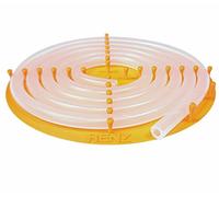 Tuyau à lait de 3 m compatible avec les machines à café Jura Saeco Bosch, Siemens, Nivona, Philips avec tuyau en silicone ID = 3 mm de qualité alimentaire avec vis de rangement.