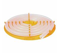 Tuyau à lait de 5 m compatible avec les machines à café Jura Saeco Bosch, Siemens, Nivona, Philips avec tuyau en silicone ID = 3 mm de qualité alimentaire avec vis de rangement.