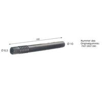 Tuyau à lait en caoutchouc, 180mm x 8,5/10/4mm 4 raccords courts, équivalents Westfalia