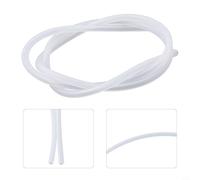 Tuyau à lait en silicone pour machines à café entièrement automatiques, longueur 100 cm, diamètre intérieur 3 mm, diamètre extérieur 6 mm, tube de rechange flexible compatible Saeco et Gaggia