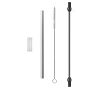 Tuyau à Lait pour Machine à Café,Tuyau en Silicone à Lait Acier Inoxydable avec Brosse | Accessoires Mousseur pour Entretien Quotidien des Appareils de Cuisine de Restaurant,Pour Entretien Quotidien A