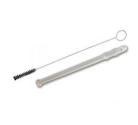 Tuyau à lait, tuyau d'aspiration + brosse de nettoyage pour machine à café compatible avec DeLonghi 5313232961 53132C8204 5513233861 pour récipient à lait Dinamica ECAM