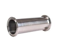 Tuyau à mise en place rapide en acier inoxydable 304 de qualité alimentaire for soins de santé, pince triple trèfle for virole OD 19 25 32 38 51 63 76 102 longueur 102(19mm x Ferrule 50.5)