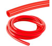 Tuyau à Vide En Silicone Universel 5mm ID x 8mm OD - Durite Depression 3m Pour Tous Les Raccords De Vide Turbo De Jauge De Pompe à Air Ou Sortie D'entrée (Rouge)