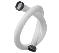 Tuyau accessoire pour piscine Intex de 3,8 cm de diamètre pour pompes de 140 cm - Tuyau de rechange avec écrou à vis - Convient aux pompes de 1500 GPH et filtres à sable