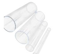 Tuyau acrylique transparent de 50 cm de long - Tube rond durable for projets de bricolage, jardinage et aquariums 1 pièce(60mm)