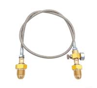 Tuyau adaptateur de cylindre argon industriel pour interfaces de station de remplissage BS 341 No 3 standard et G5/8" RH filetées (style 1)