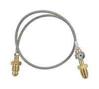 Tuyau adaptateur de transfert cm pour bouteille S 341 et 3 UK Argon cylindre avec raccord G 5/8 No 90 Station Elite Pressure Stainless Bs