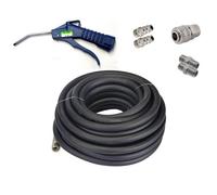 TUYAU AIR 15 M + SOUFFLETTE + EMBOUTS + COUPLEUR