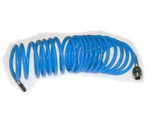 Tuyau air comprimé PRODIF 6x8 mm 10 bars longueur 7,5m raccord rapide - 6075