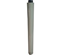 Wolf tuyau air/échappement DN63/96 L:962mm 2600405 blanc