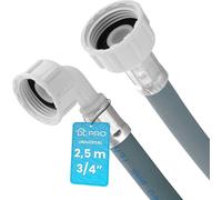 Tuyau Alimentation Eau Universel Tuyau D'arrivée D'eau Rallonge Eau 2,5 M (250 Cm)-Max 25°C-Pe 20 Bar-Ps 60 Bar-Type: F/F Pour Lave-Vaisselle Lave-Linge Machine À Laver Sèche-Linge