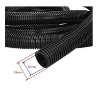 Tuyau Annelé Souple Multi-usages - 10 mètres - Diamètre intérieur 32 mm - PVC non-toxique Label