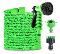 Tuyau Arrosage Extensible - 30M/100FT - Buse 7 Modes - Adaptable 1/2’’ et 3/4’’